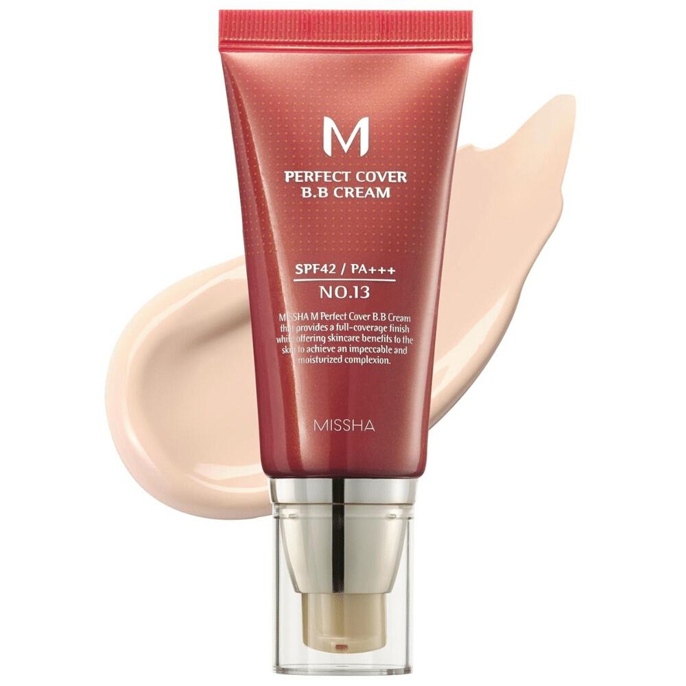 M Perfect Cover BB Cream SPF42 Pa+++ #13 Bright Beige