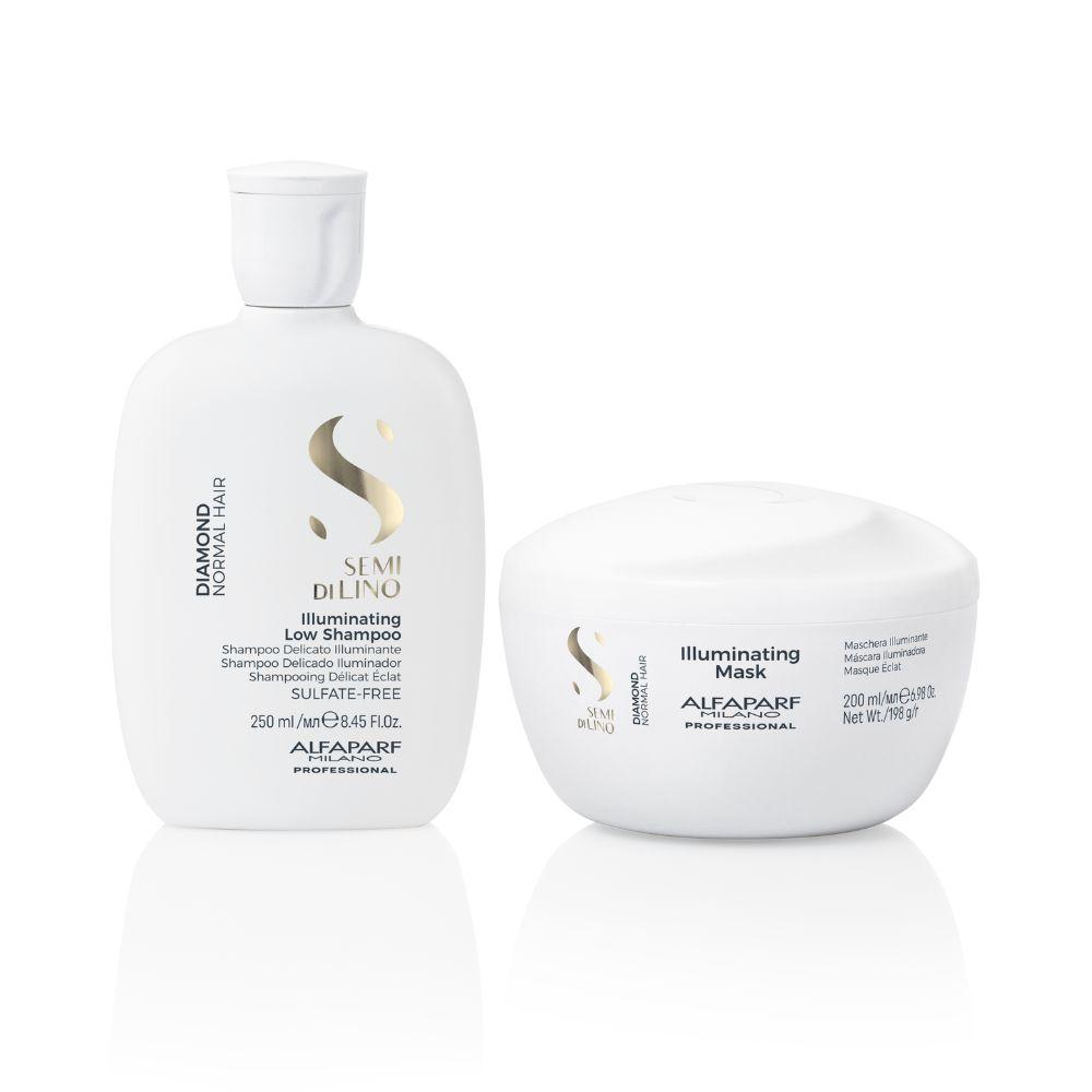 Semi Di Lino DIAMOND Duo set - šampon i maska