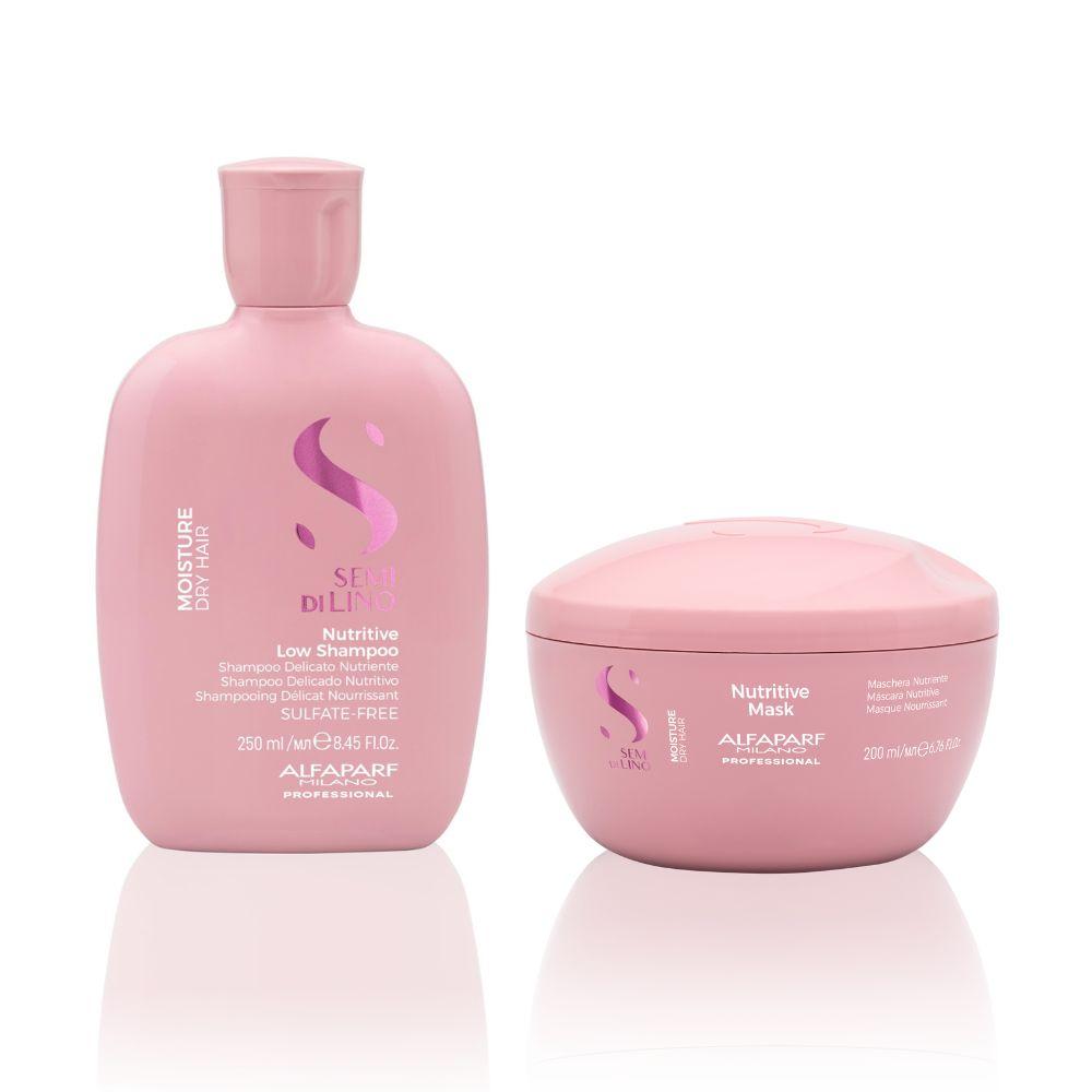 Semi Di Lino MOISTURE Duo Set - šampon i maska