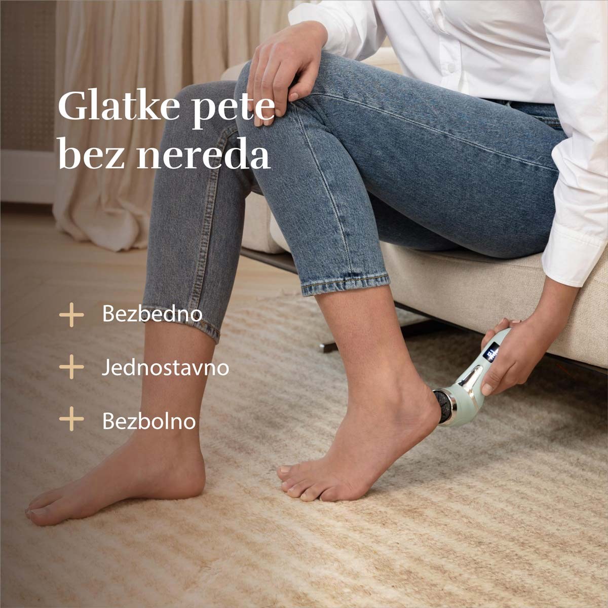 Silk'n Aparat za negu peta FreshPedi Mint