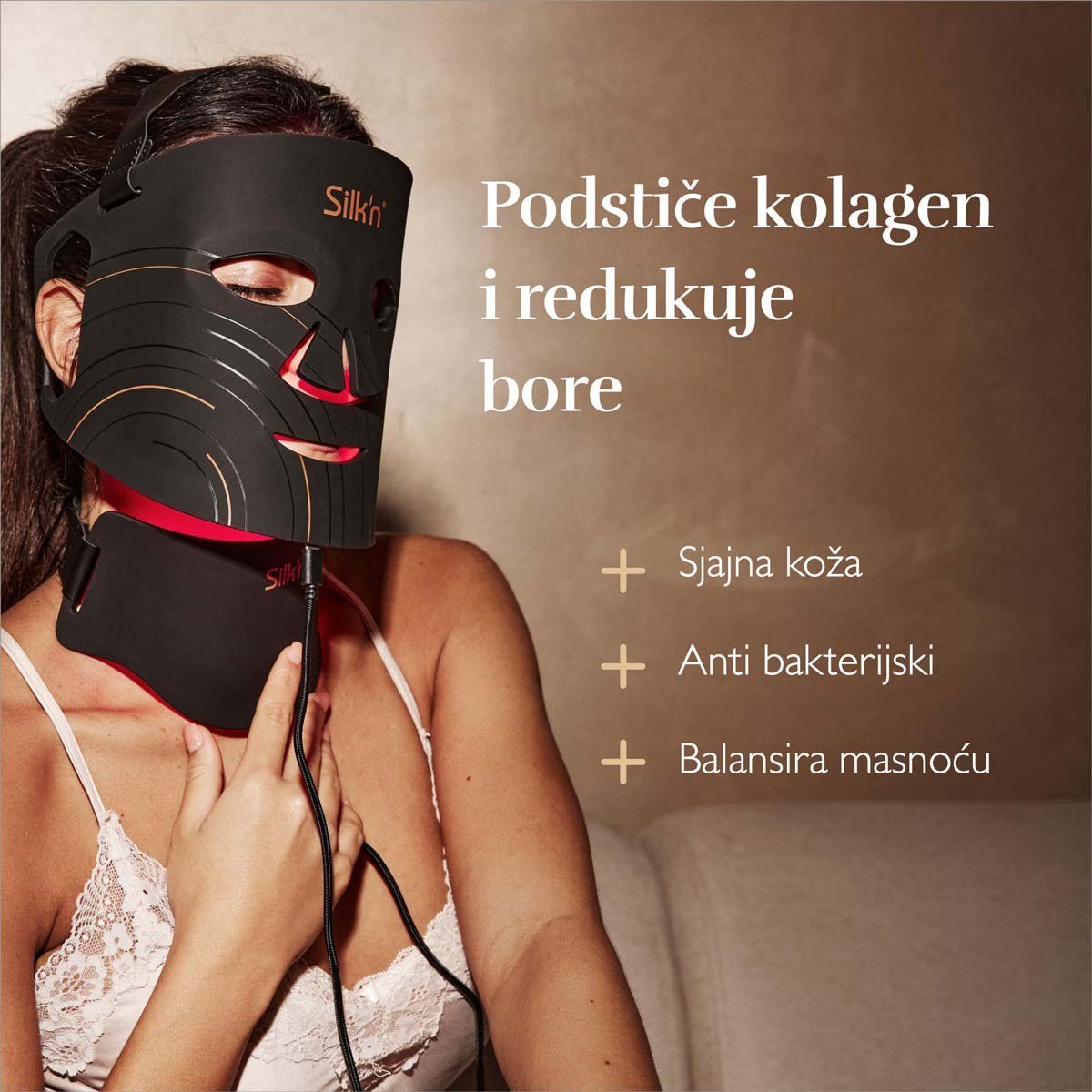Silk'n Maska za lice Dual LED Mask (Face and Neck)