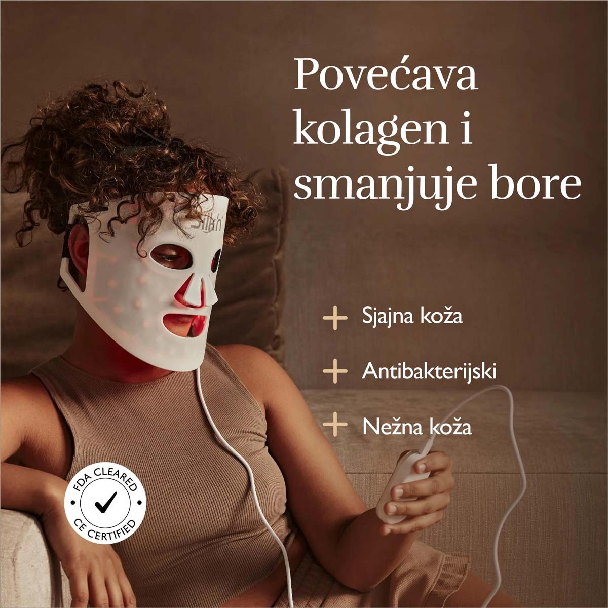 Silk'n Maska za lice Facial LED Mask 100