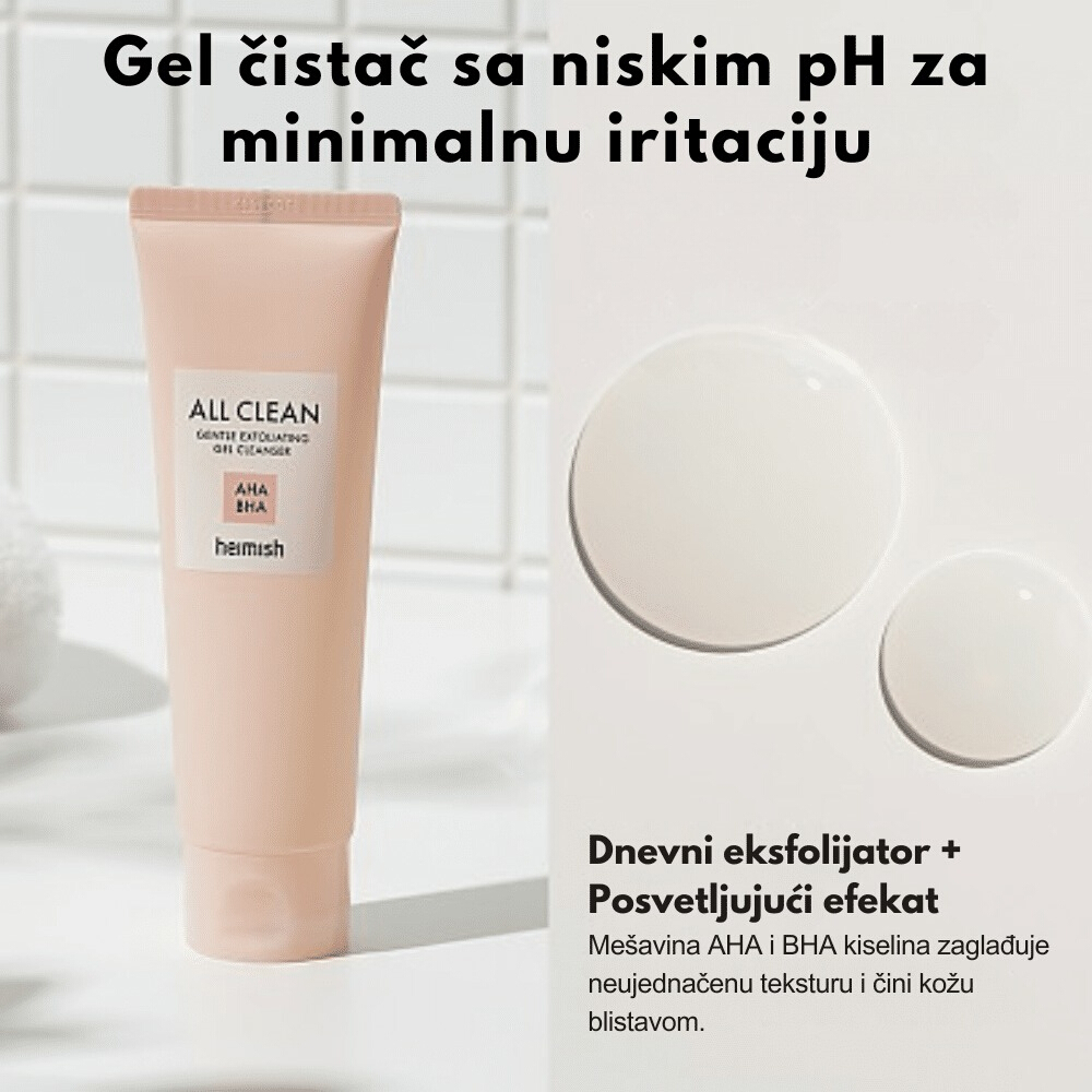 All Clean Gentle Exfoliating Gel Cleanser 130ml