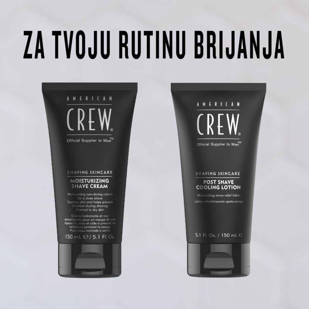 American Crew duo set za negu brade