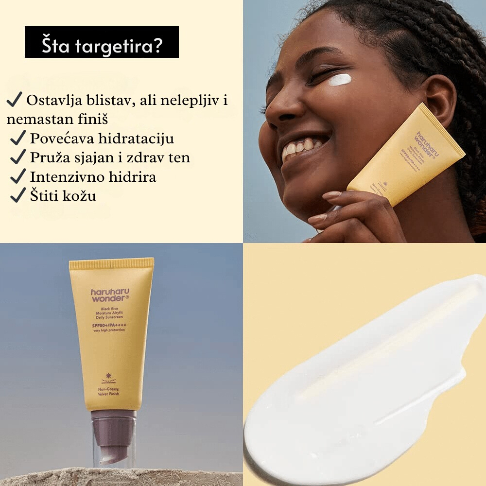 Black Rice Moisture Airyfit Daily Sunscreen 50ml