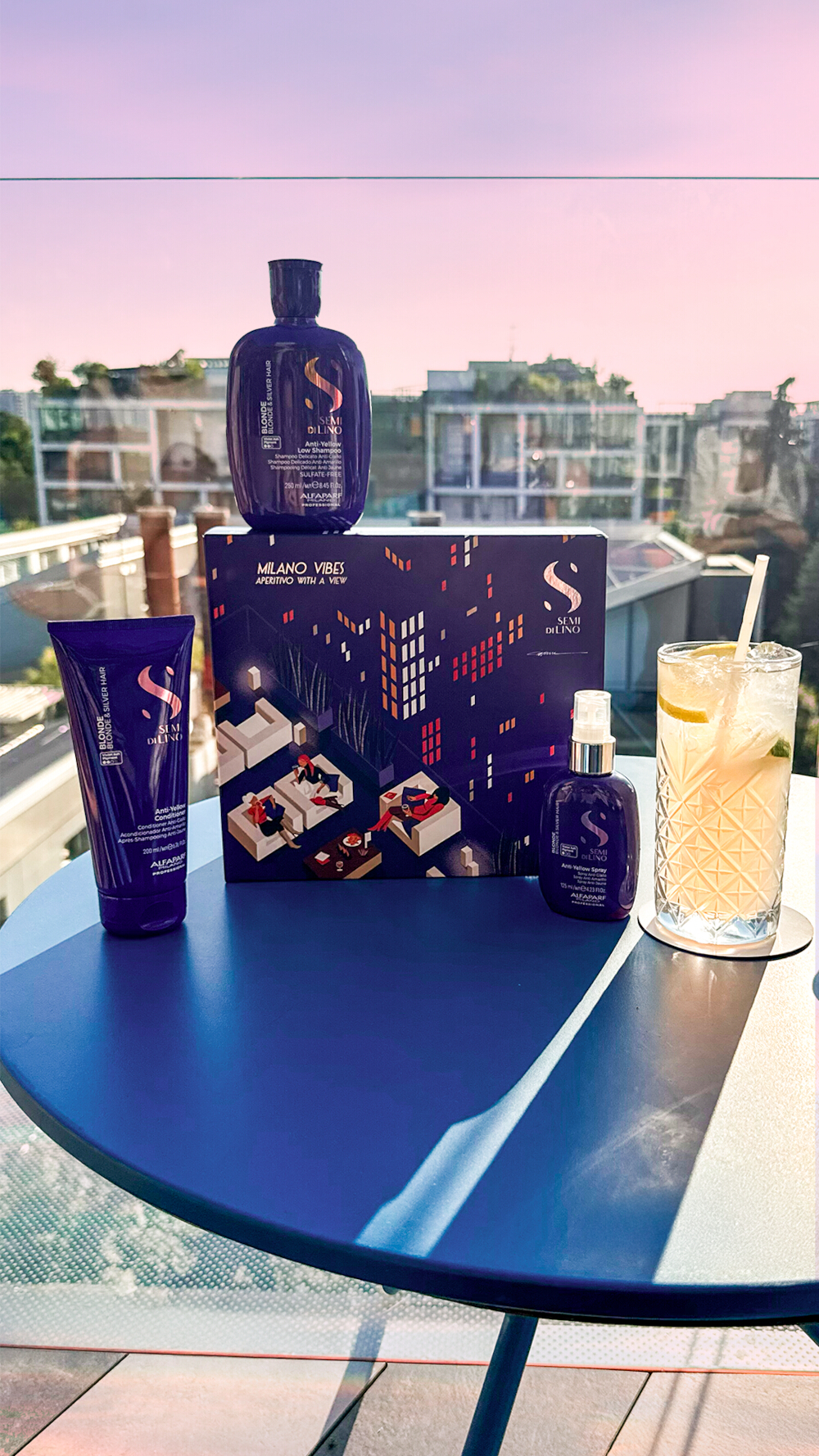 Semi Di Lino - BLONDE Praznični set