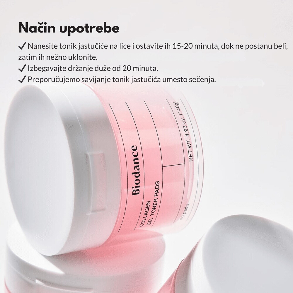 Collagen Gel Toner Pads 60Pads