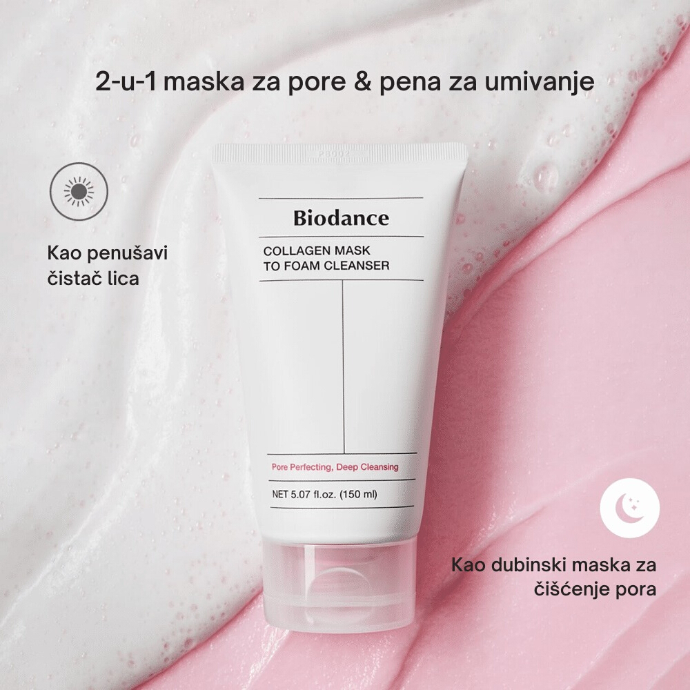 Collagen Mask To Foam Cleanser 150ml