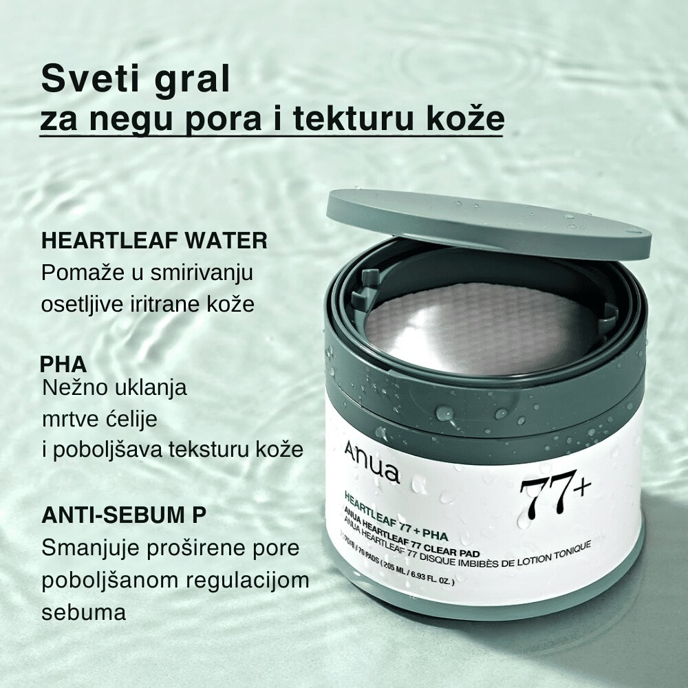 Heartleaf 77% Toner Pad