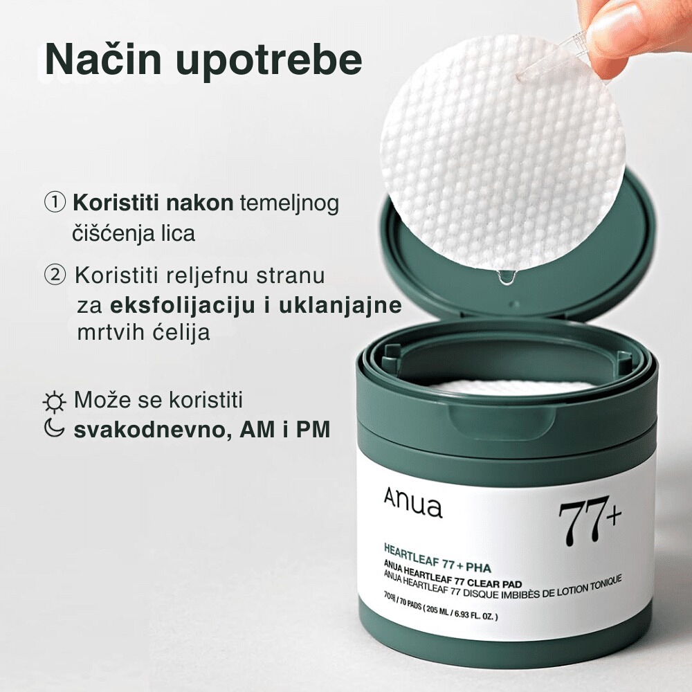 Heartleaf 77% Toner Pad