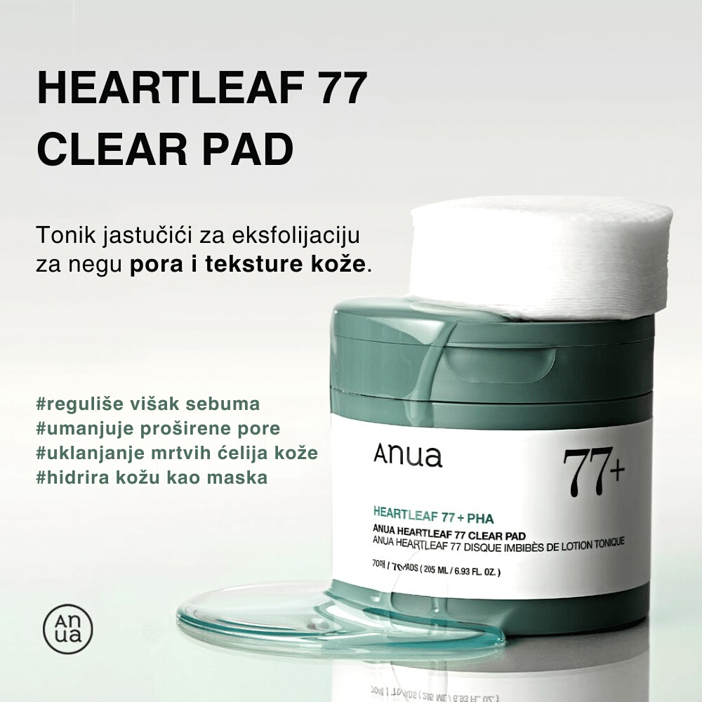 Heartleaf 77% Toner Pad