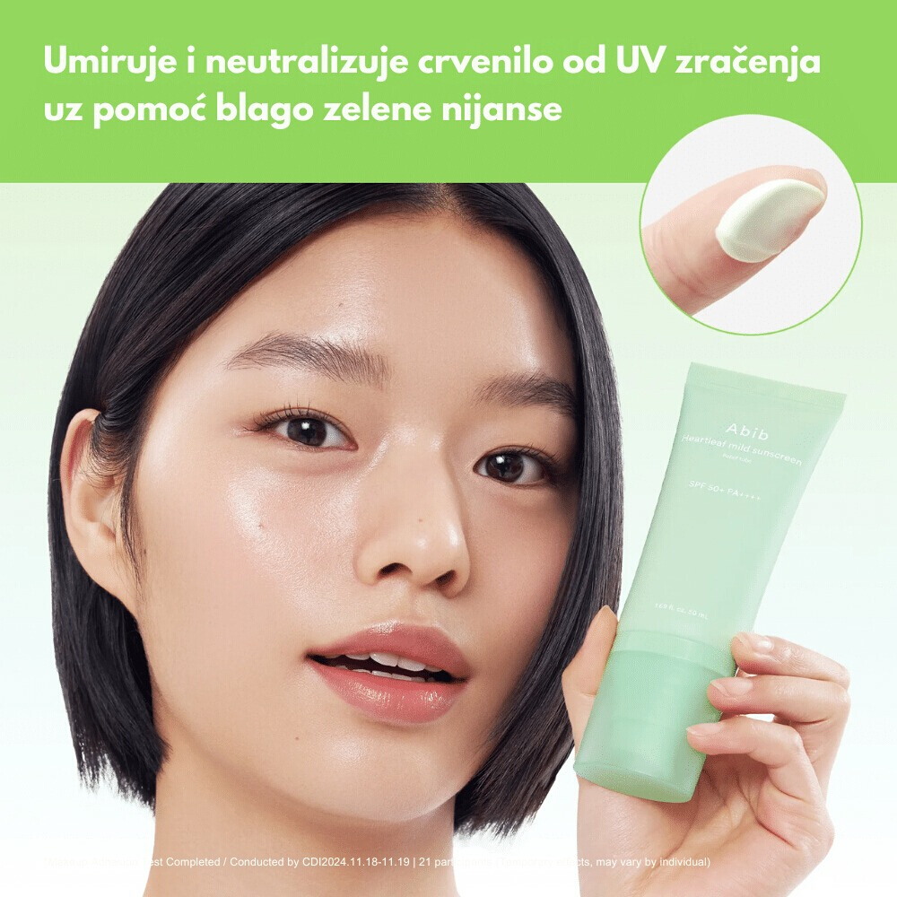 Heartleaf Mild Sunscreen Relief Tube 50ml