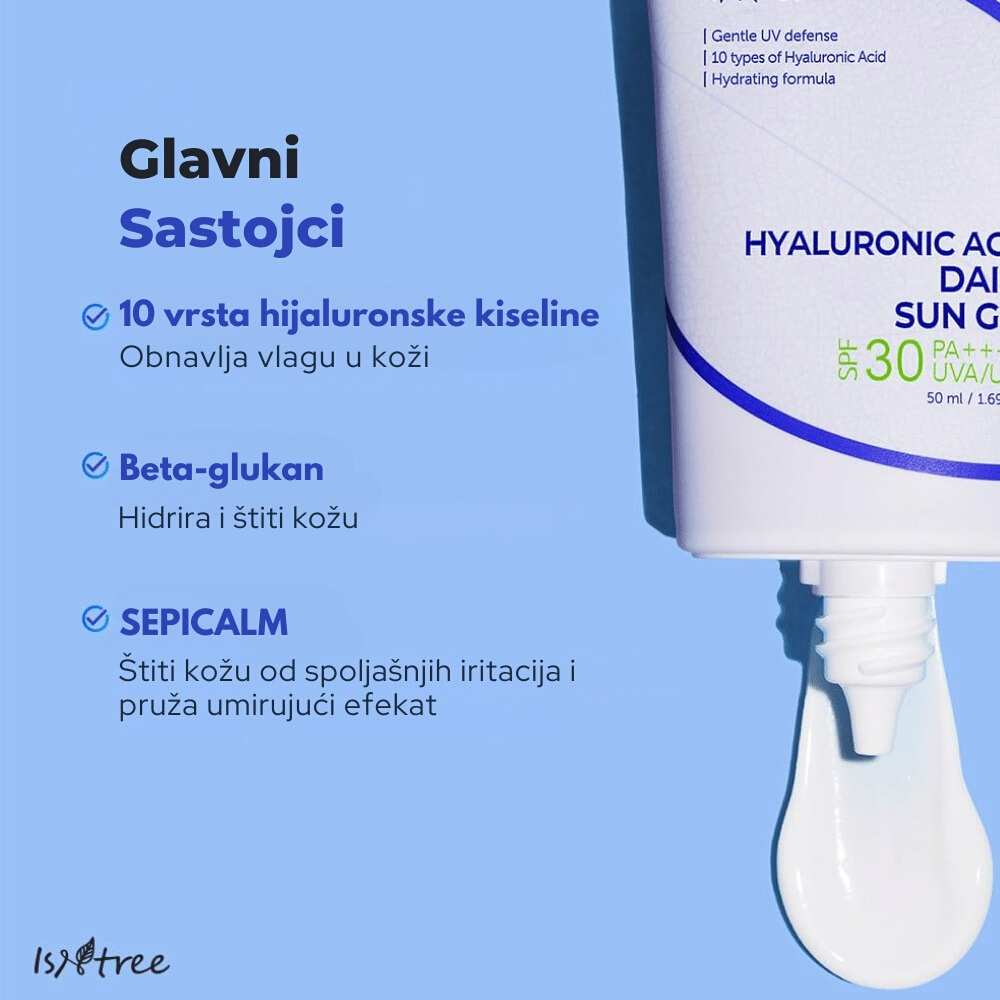 Hyaluronic Acid Daily Sun Gel SPF 30+ PA++++ 50ml