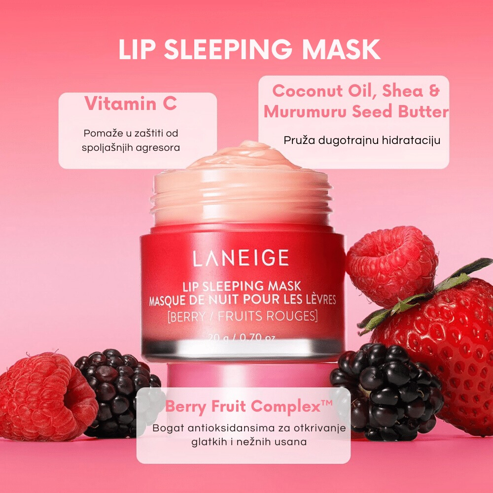 Lip Sleeping Mask Ex Berry 20g