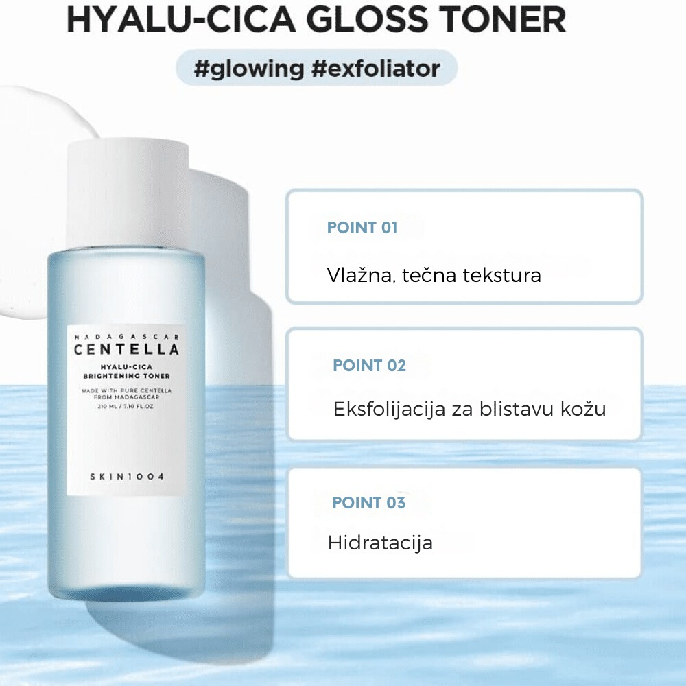 Madagascar Centella Hyalu-Cica Brightening Toner 210ml