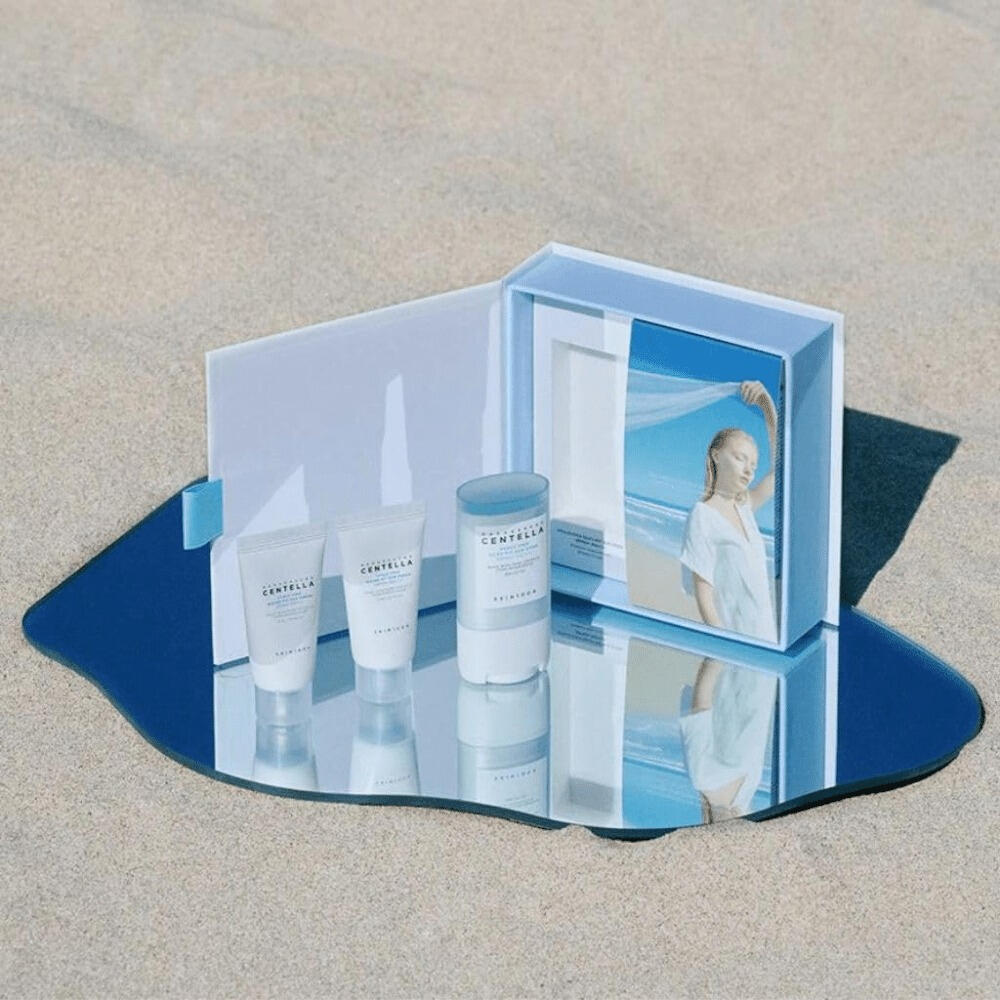 Madagascar Centella Sunsational Kit (Hyalu-Cica Sun Stick 20g + Hyalu-Cica Water-Fit Sun Serum 15ml*2)