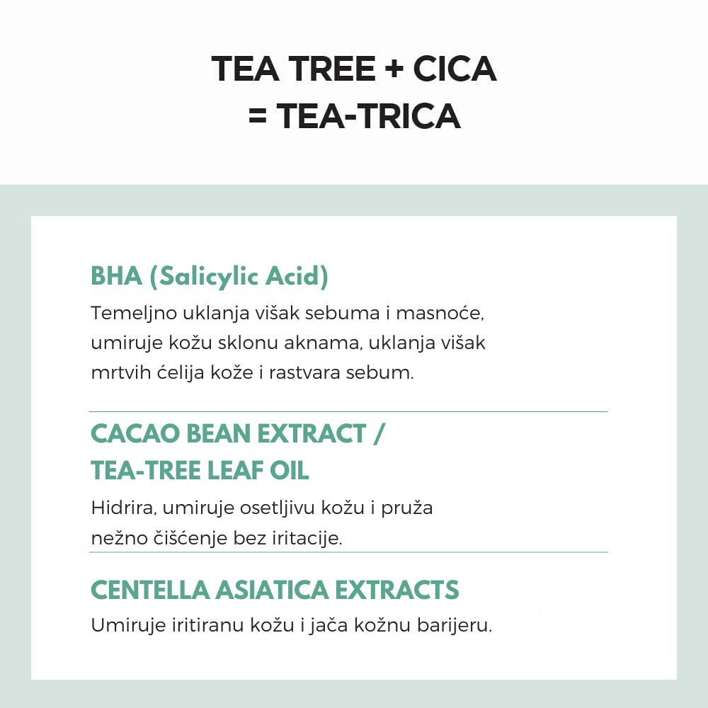 Madagascar Centella Tea-trica BHA Foam 125ml