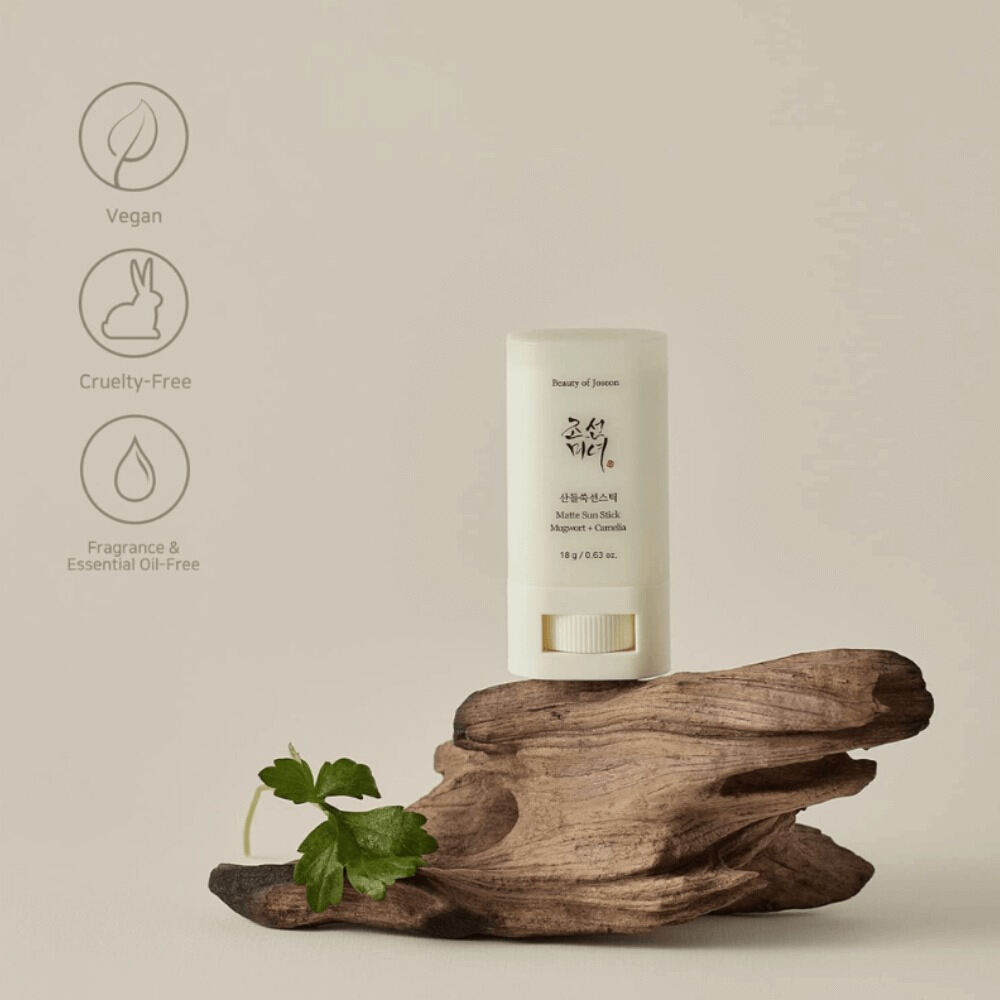 Matte sun stick : Mugwort + Camilia  18g