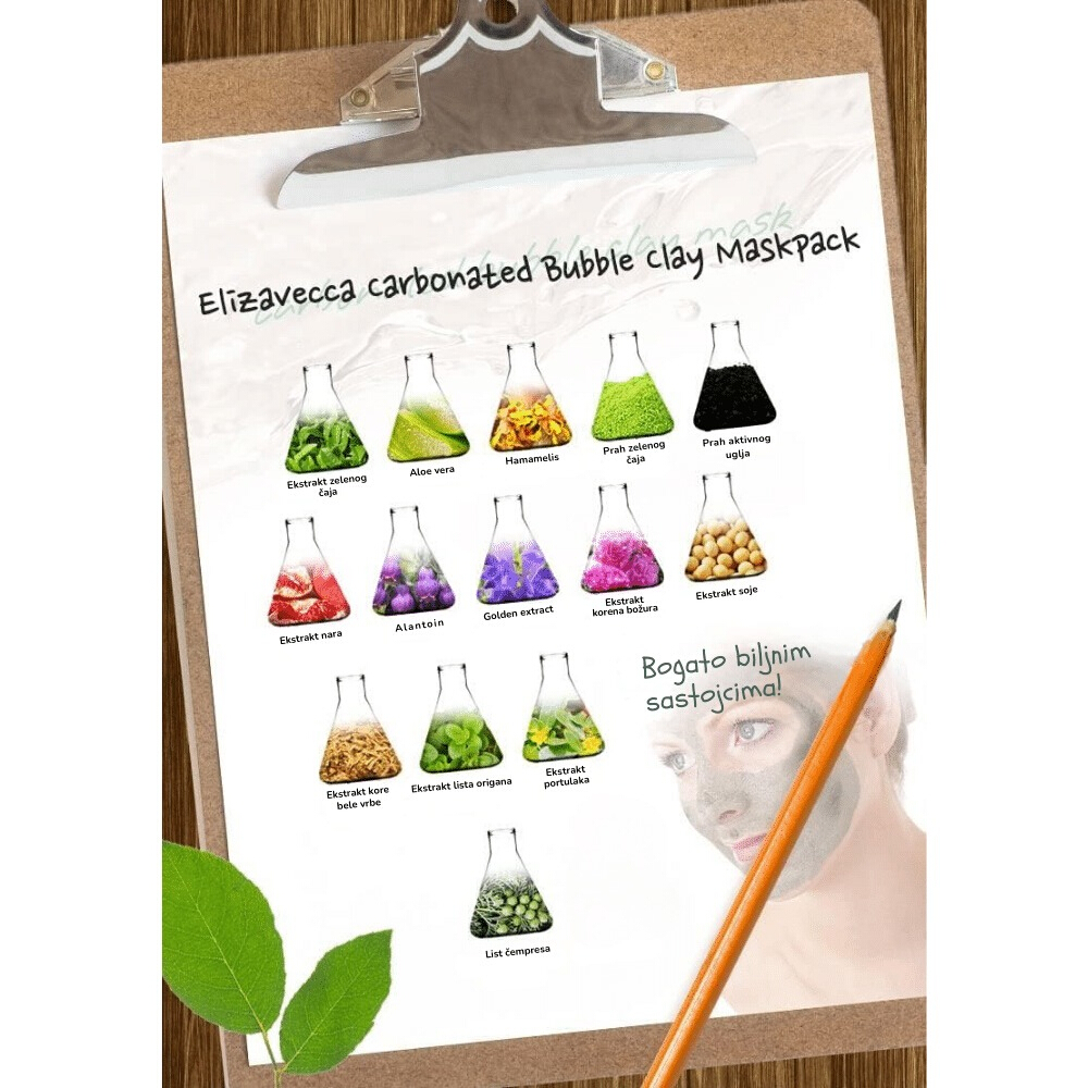 Milky Piggy Carbonated Bubble Clay Mask 100ml