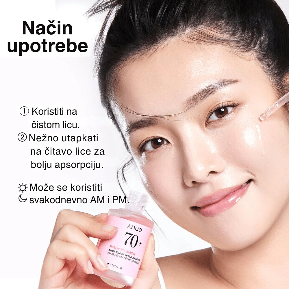 Peach 70% Niacinamide Serum 30ml