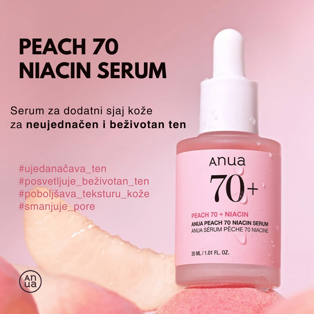 Peach 70% Niacinamide Serum 30ml