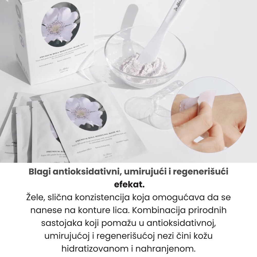 Premium Rosa Modeling Mask Set (25g*5EA)