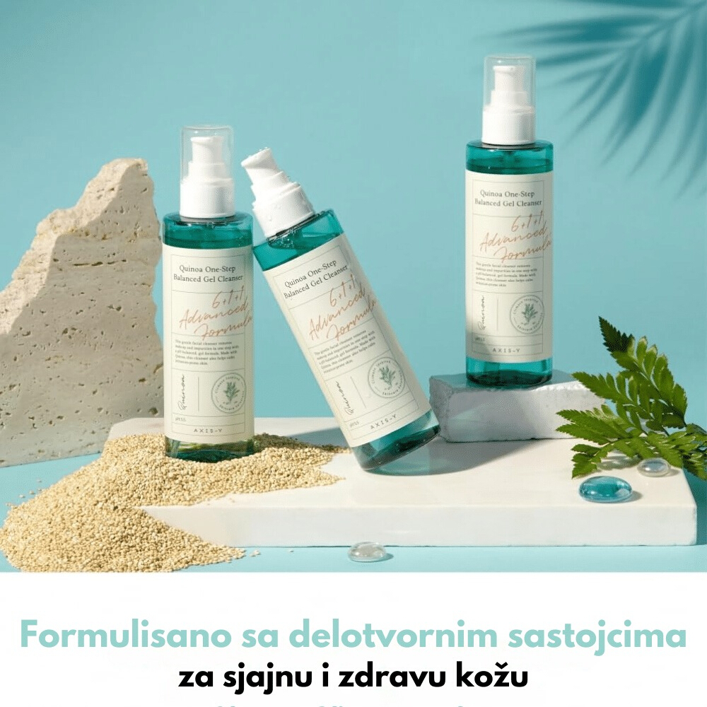 Quinoa One-Step balanced Gel Cleanser 180ml