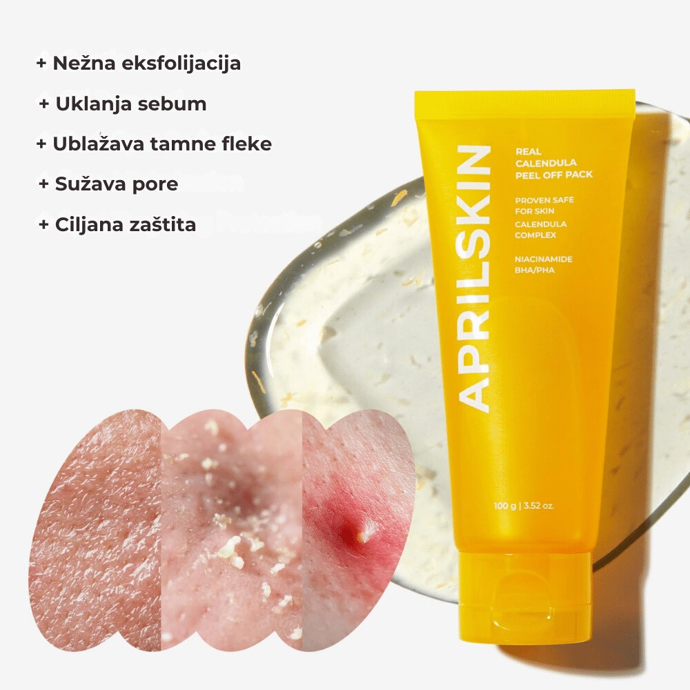 Real Calendula Peel Off Pack 100g