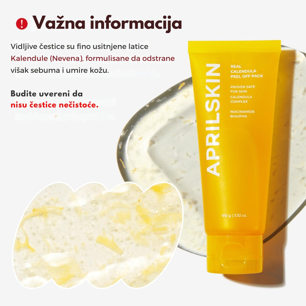 Real Calendula Peel Off Pack 100g