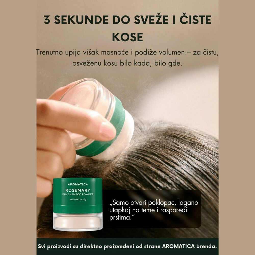 Rosemary Dry Shampoo Powder 10g