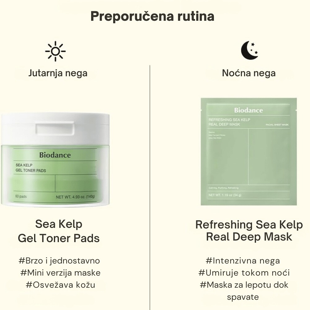 Sea Kelp Gel Toner Pad 60ea
