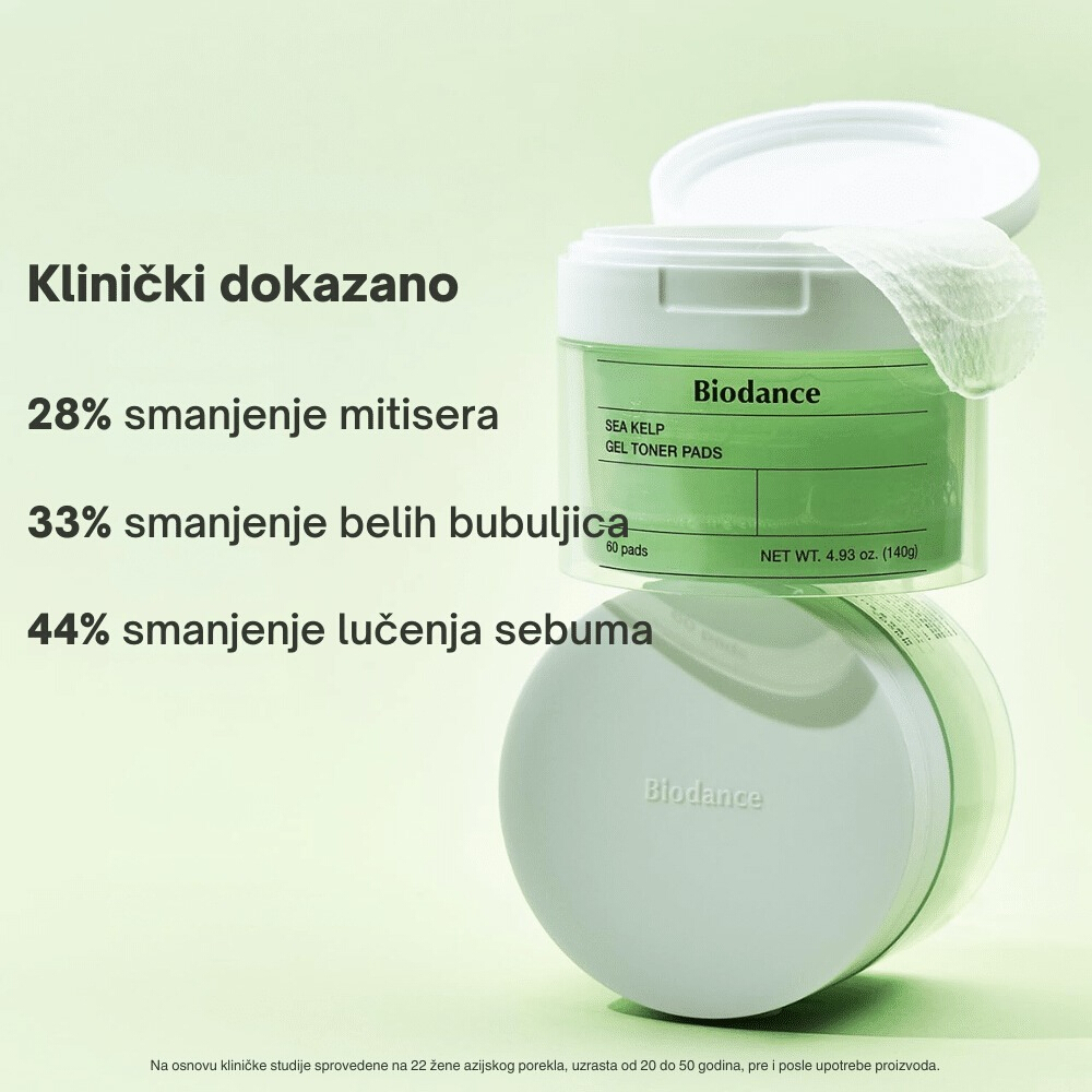 Sea Kelp Gel Toner Pad 60ea