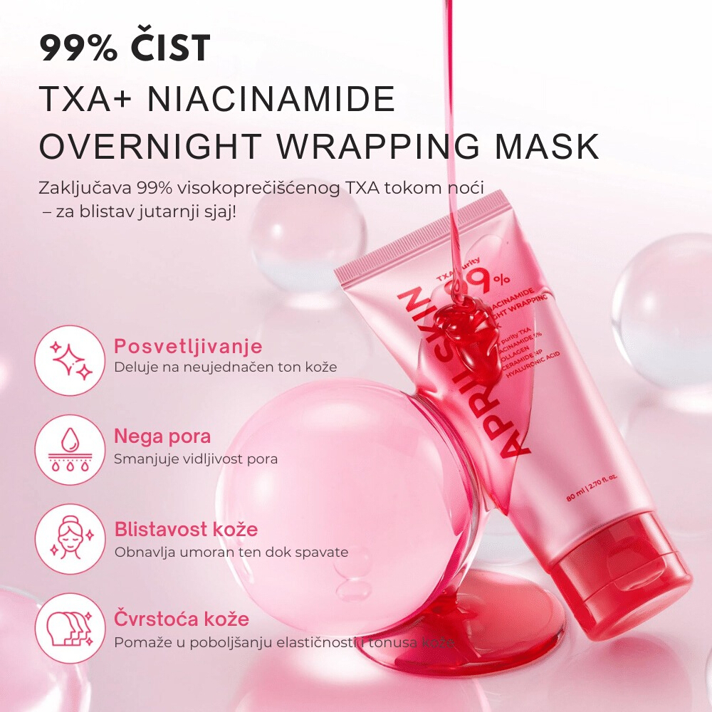 TXA Niacinamide 99 Night Wrapping Mask 80ml