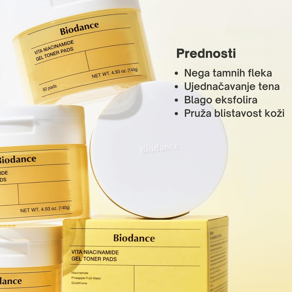 Vita Niacinamide Gel Toner Pad 60ea