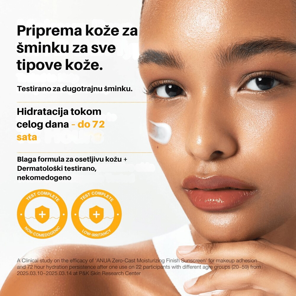 Zero-Cast Moisturizing Finish Sunscreen 50ml